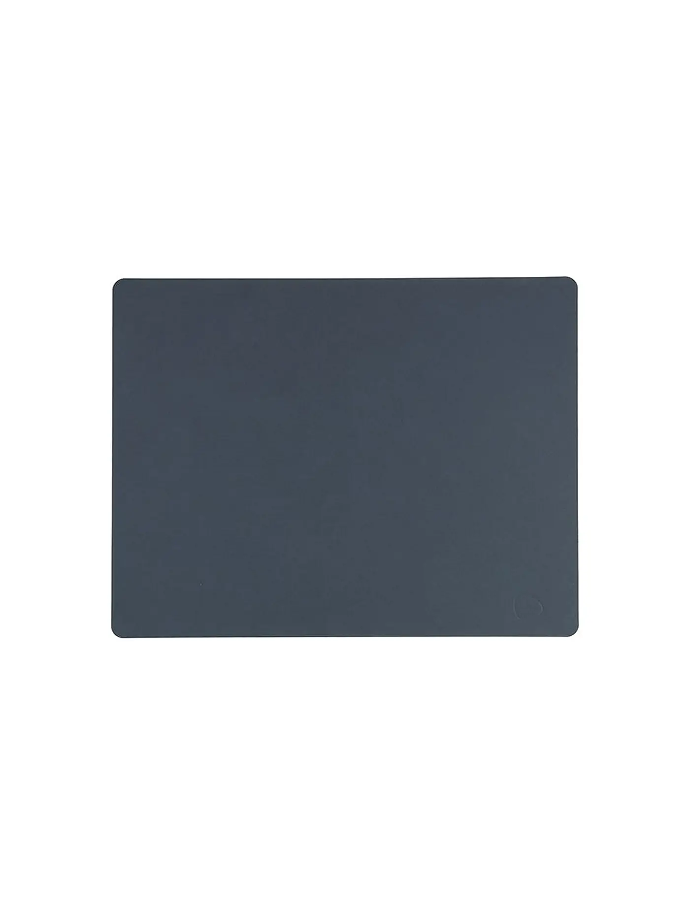 LIND DNA | Leder Tischset "Nupo" 35x45cm (Light Blue) | dunkelblau